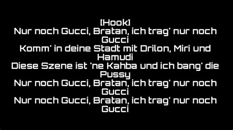 Nur Noch Gucci lyrics by Capital Bra 